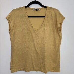 Adolfo Dominguez linen short sleeve size XS